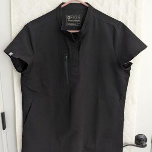 Black FIGS - tall pants!